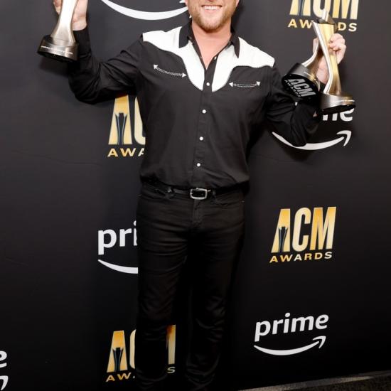 Cole Swindell Wins Three ACM Awards at 58th Academy of Country Music Awards: Song of the Year (as Songwriter and Artist) and Single of the Year, All for “She Had Me At Heads Carolina”
